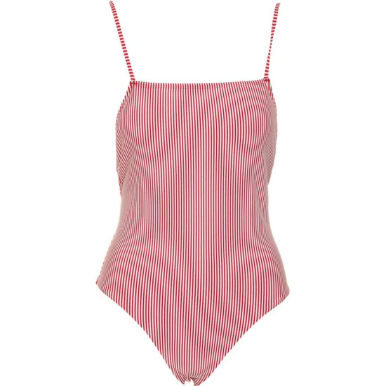Superdry Γυναικείο μαγιό ολόσωμο Seersucker Scooped Swimsuit